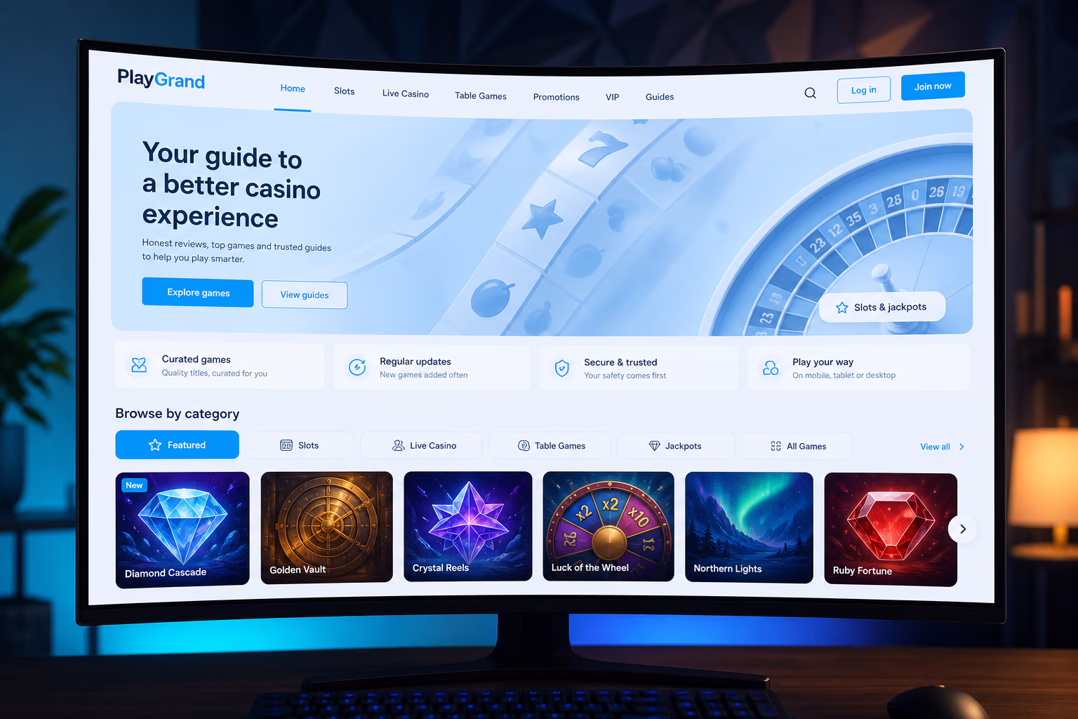 Discover PlayGrand Online Casino